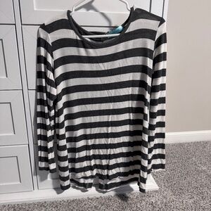 Chris and Carol Size L Long Sleeve with button and elbow patch details